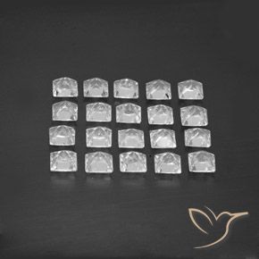 Shop natural 5.27ct ホワイト トパーズ gems, 四角形, from ブラジル at GemSelect. In stock, global shipping!