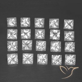 Shop natural 5.20ct ホワイト トパーズ gems, 四角形, from ブラジル at GemSelect. In stock, global shipping!
