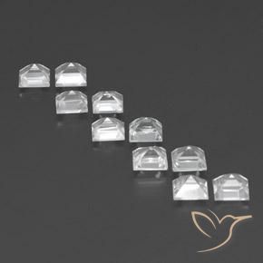 Shop natural 8.46ct クリアホワイト トパーズ gems, 四角形, from ブラジル at GemSelect. In stock, global shipping!