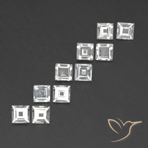 Shop natural 3.74ct ホワイト トパーズ gems, 四角形, from ブラジル at GemSelect. In stock, global shipping!