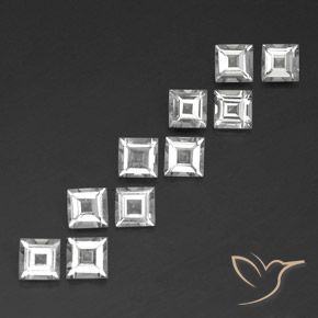 Shop natural 3.78ct クリアホワイト トパーズ gems, 四角形, from ブラジル at GemSelect. In stock, global shipping!