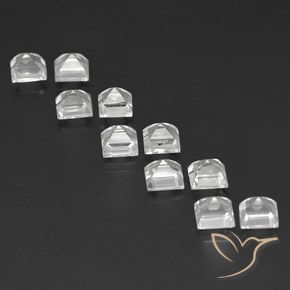 Shop natural 5.19ct クリアホワイト トパーズ gems, 四角形, from ブラジル at GemSelect. In stock, global shipping!