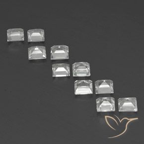 Shop natural 4.12ct クリアホワイト トパーズ gems, 四角形, from ブラジル at GemSelect. In stock, global shipping!
