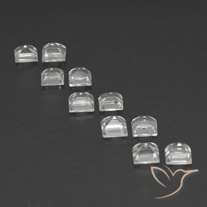 Shop natural 4.22ct クリアホワイト トパーズ gems, 四角形, from ブラジル at GemSelect. In stock, global shipping!