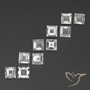 Shop natural 3.88ct ホワイト トパーズ gems, 四角形, from ブラジル at GemSelect. In stock, global shipping!