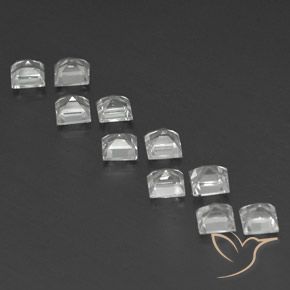 Shop natural 4.57ct クリアホワイト トパーズ gems, 四角形, from ブラジル at GemSelect. In stock, global shipping!