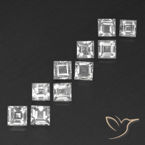 Shop natural 4.78ct クリアホワイト トパーズ gems, 四角形, from ブラジル at GemSelect. In stock, global shipping!