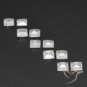 Shop natural 3.87ct ホワイト トパーズ gems, 四角形, from ブラジル at GemSelect. In stock, global shipping!