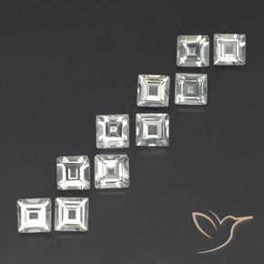 Shop natural 3.86ct ウォームホワイト トパーズ gems, 四角形, from ブラジル at GemSelect. In stock, global shipping!