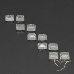 Shop natural 3.90ct ウォームホワイト トパーズ gems, 四角形, from ブラジル at GemSelect. In stock, global shipping!
