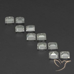 Shop natural 3.84ct ウォームホワイト トパーズ gems, 四角形, from ブラジル at GemSelect. In stock, global shipping!