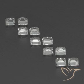 Shop natural 4.12ct クリアホワイト トパーズ gems, 四角形, from ブラジル at GemSelect. In stock, global shipping!