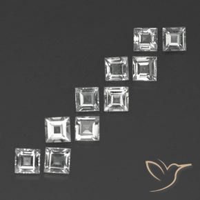 Shop natural 4.16ct クリアホワイト トパーズ gems, 四角形, from ブラジル at GemSelect. In stock, global shipping!