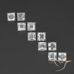 Shop natural 3.98ct ホワイト トパーズ gems, 四角形, from ブラジル at GemSelect. In stock, global shipping!