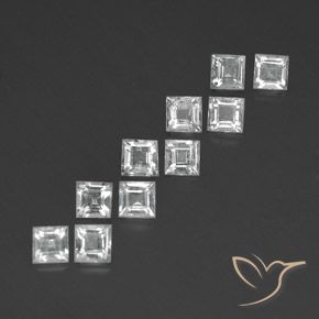 Shop natural 3.98ct ホワイト トパーズ gems, 四角形, from ブラジル at GemSelect. In stock, global shipping!
