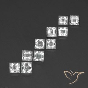 Shop natural 4.36ct ホワイト トパーズ gems, 四角形, from ブラジル at GemSelect. In stock, global shipping!
