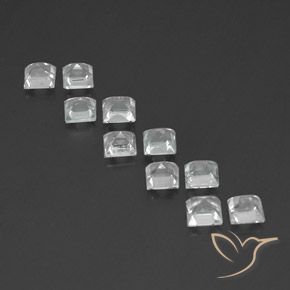 Shop natural 4.36ct ホワイト トパーズ gems, 四角形, from ブラジル at GemSelect. In stock, global shipping!