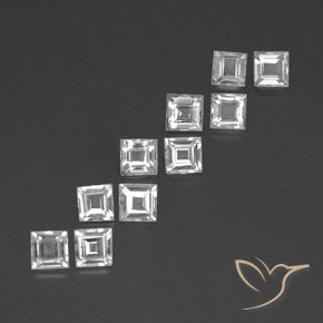 Shop natural 3.47ct ホワイト トパーズ gems, 四角形, from ブラジル at GemSelect. In stock, global shipping!