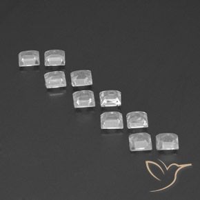 Shop natural 3.35ct ホワイト トパーズ gems, 四角形, from ブラジル at GemSelect. In stock, global shipping!