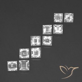 Shop natural 4.20ct ホワイト トパーズ gems, 四角形, from ブラジル at GemSelect. In stock, global shipping!