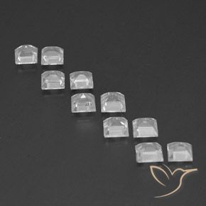 Shop natural 4.20ct ホワイト トパーズ gems, 四角形, from ブラジル at GemSelect. In stock, global shipping!