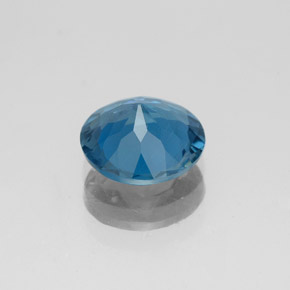 1.90カラットの天然ロンドンブルートパーズ（8.00 mm・ラウンドカット）