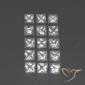 Shop natural 3.79ct ホワイト トパーズ gems, 四角形, from ブラジル at GemSelect. In stock, global shipping!
