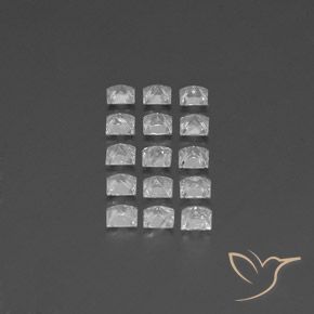 Shop natural 3.79ct ホワイト トパーズ gems, 四角形, from ブラジル at GemSelect. In stock, global shipping!