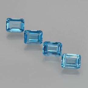自然派の商品を探す 8.62ct スイスブルー トパーズ 宝石, エメラルドカット, ブラジル からGemSelectで. 在庫あり、世界各国へ発送!