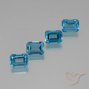 自然派の商品を探す 8.56ct スイスブルー トパーズ 宝石, エメラルドカット, ブラジル からGemSelectで. 在庫あり、世界各国へ発送!