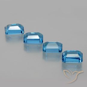 Shop natural 8.32ct スイスブルー トパーズ gems, 八角形 / エメラルドカット, from ブラジル at GemSelect. In stock, global shipping!