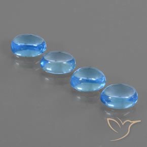 Shop natural 5.38ct スイスブルー トパーズ gems, 楕円形, from ブラジル at GemSelect. In stock, global shipping!