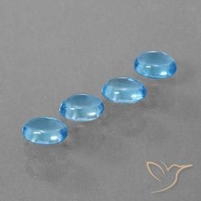 Shop natural 3.94ct スイスブルー トパーズ gems, 楕円形, from ブラジル at GemSelect. In stock, global shipping!