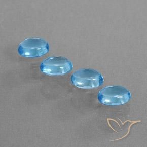 Shop natural 3.94ct スイスブルー トパーズ gems, 楕円形, from ブラジル at GemSelect. In stock, global shipping!