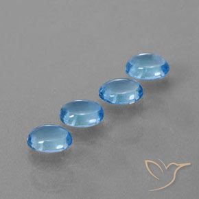 Shop natural 3.94ct スイスブルー トパーズ gems, 楕円形, from ブラジル at GemSelect. In stock, global shipping!