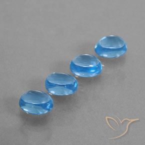 Shop natural 5.64ct スイスブルー トパーズ gems, 楕円形, from ブラジル at GemSelect. In stock, global shipping!