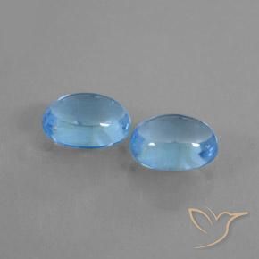 Shop natural 2.10ct スイスブルー トパーズ gems, 楕円形, from ブラジル at GemSelect. In stock, global shipping!