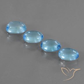Shop natural 3.93ct スイスブルー トパーズ gems, 楕円形, from ブラジル at GemSelect. In stock, global shipping!