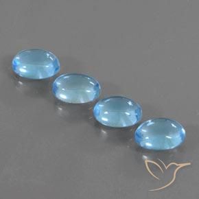 Shop natural 4.29ct スイスブルー トパーズ gems, 楕円形, from ブラジル at GemSelect. In stock, global shipping!