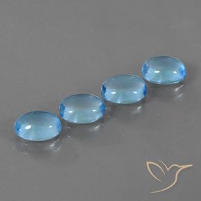 Shop natural 4.30ct スイスブルー トパーズ gems, 楕円形, from ブラジル at GemSelect. In stock, global shipping!