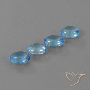 Shop natural 3.95ct スイスブルー トパーズ gems, 楕円形, from ブラジル at GemSelect. In stock, global shipping!