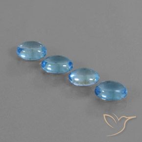 Shop natural 3.95ct スイスブルー トパーズ gems, 楕円形, from ブラジル at GemSelect. In stock, global shipping!