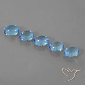 Shop natural 5.58ct スイスブルー トパーズ gems, 楕円形, from ブラジル at GemSelect. In stock, global shipping!