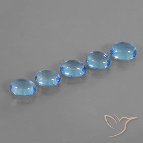 Shop natural 5.58ct スイスブルー トパーズ gems, 楕円形, from ブラジル at GemSelect. In stock, global shipping!