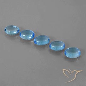 Shop natural 5.00ct スイスブルー トパーズ gems, 楕円形, from ブラジル at GemSelect. In stock, global shipping!