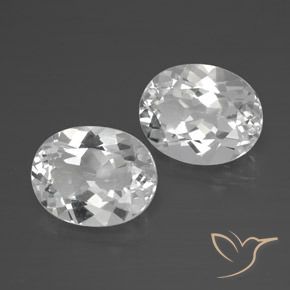 Shop natural 6.12ct ホワイト トパーズ gems, 楕円形, from ブラジル at GemSelect. In stock, global shipping!