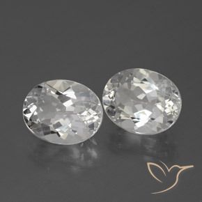 Shop natural 6.54ct ホワイト トパーズ gems, 楕円形, from ブラジル at GemSelect. In stock, global shipping!