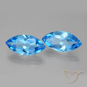 Shop natural 7.87ct スイスブルー トパーズ gems, マーキーズ, from ブラジル at GemSelect. In stock, global shipping!