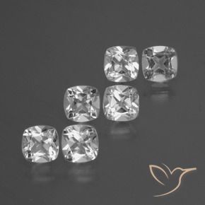 Shop natural 2.92ct クリアホワイト トパーズ gems, クッション, from ブラジル at GemSelect. In stock, global shipping!