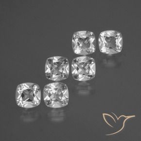 Shop natural 2.97ct クリアホワイト トパーズ gems, クッション, from ブラジル at GemSelect. In stock, global shipping!